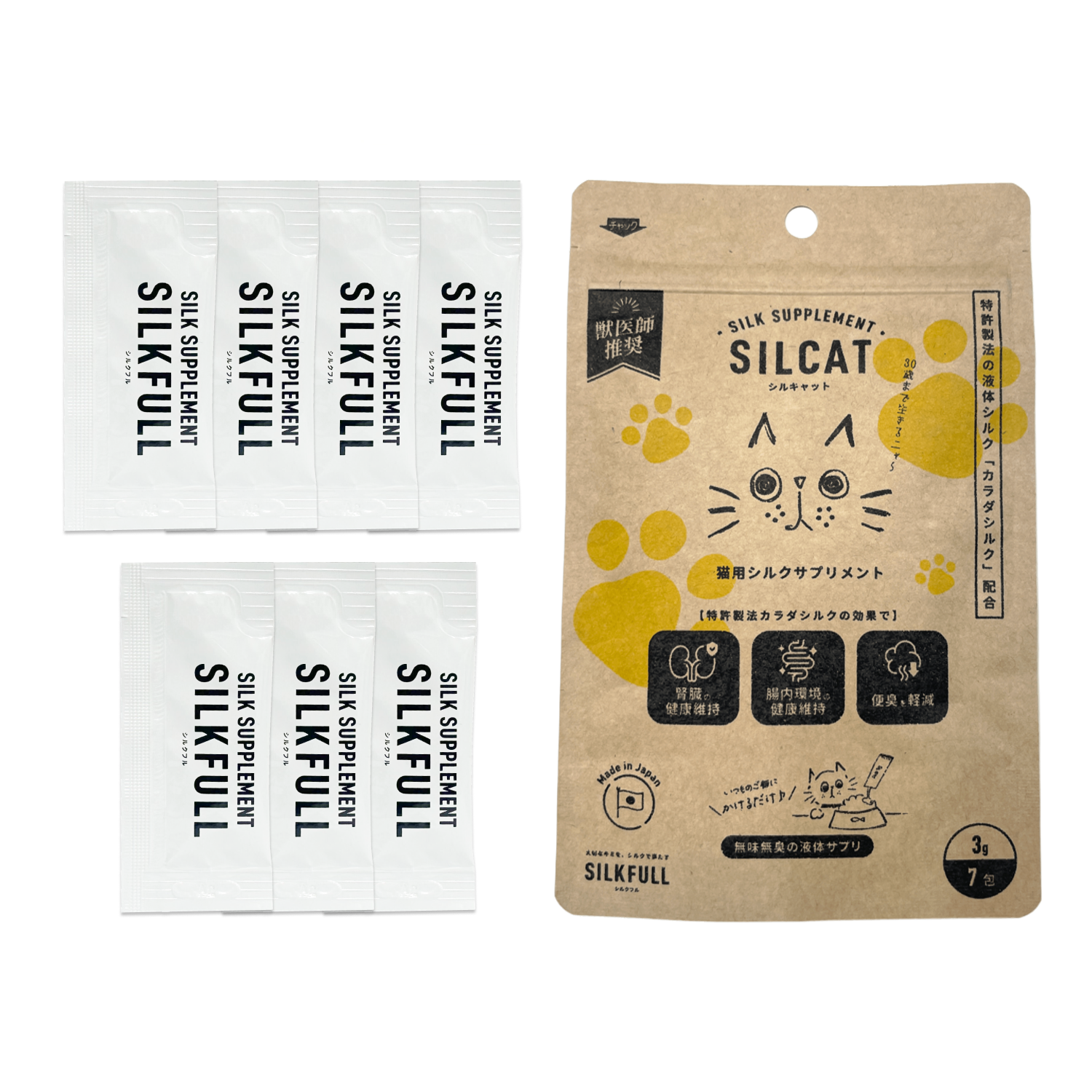 SILCAT シルキャット 猫サプリ – SILKFULL