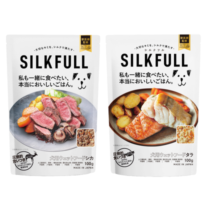 【新味お試しセット】シカ3袋＋タラ3袋