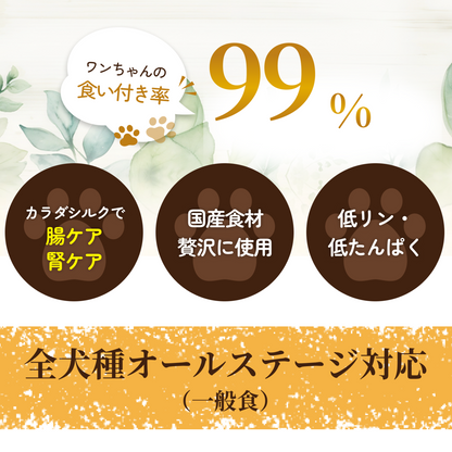 SILKFULL 犬用プレミアムウェットフード（ビーフ味、チキン味） / 私も一緒に食べたい、本当においしいごはん。